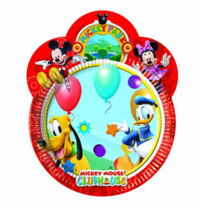 Mickey Mouse Piatti Carta 23 cm 6 pz